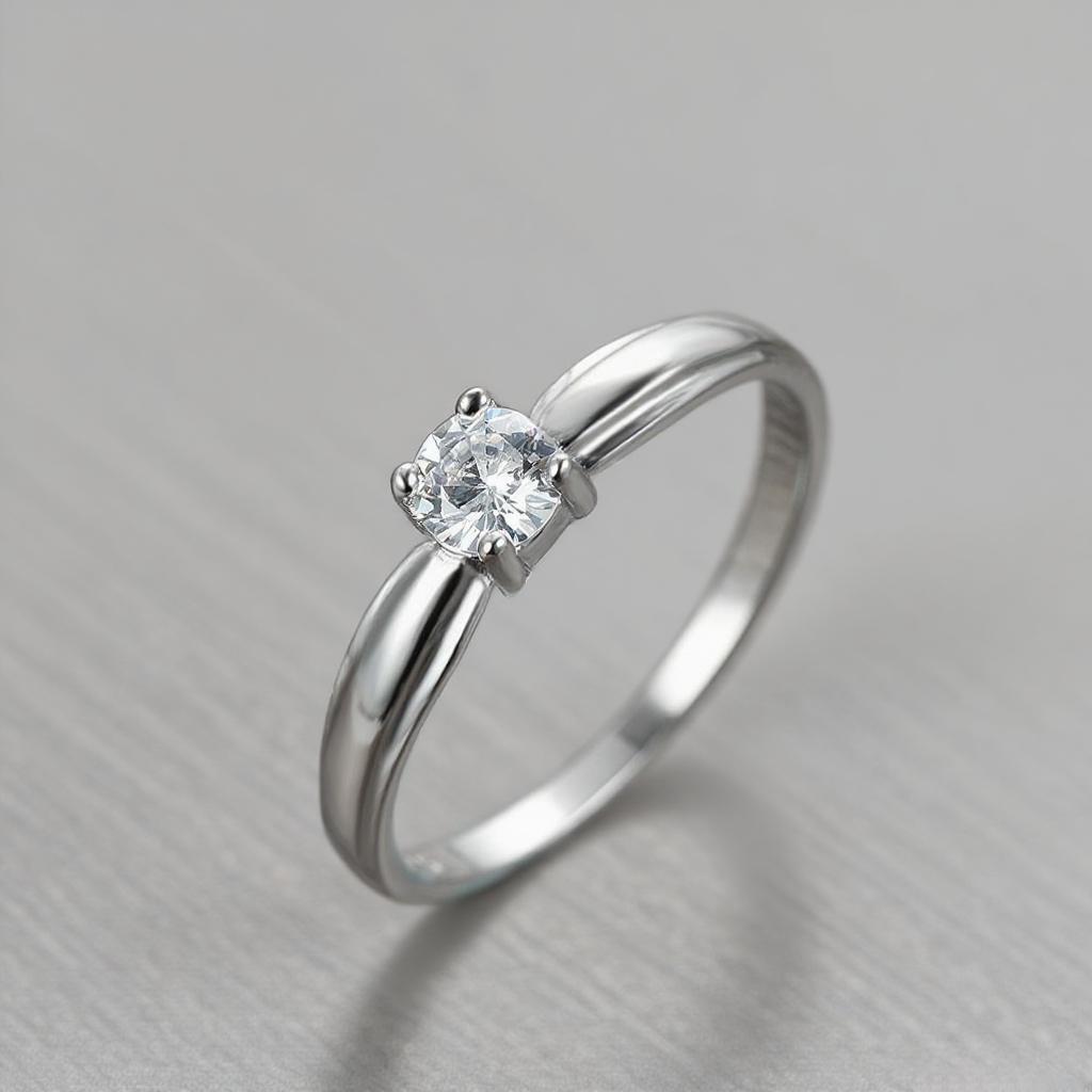 Unisex Moissanite Ring Minimalist Light Luxury High End Sense Fashionable Band For Men And Women