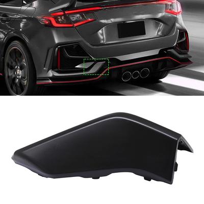 Czarna Osłona Haka Holowniczego Zderzaka Tylnego Wykończenie do Honda Civic Hatchback 2016-2021 Zewnętrzne Części Zamienne do Samochodu Akcesoria Tuningowe