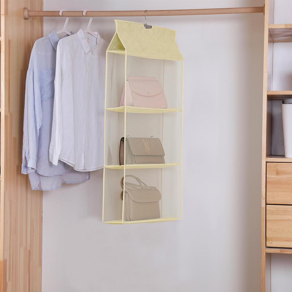 Hanging Multi-Layer Handbag Storage Organizer for Closets