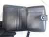 GUODI Compact Bifold Wallet, Genuine Crocodile Leather, Unisex, for Men and Women, NB7-W222 (Black)