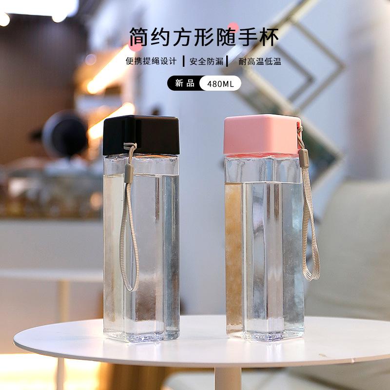 750ml Sport-Wasserflasche Bunter/Transparenter Wasserbecher Mit Strohhalmbecher Für Dropshipping Senden Sie Mir Ihr Muster