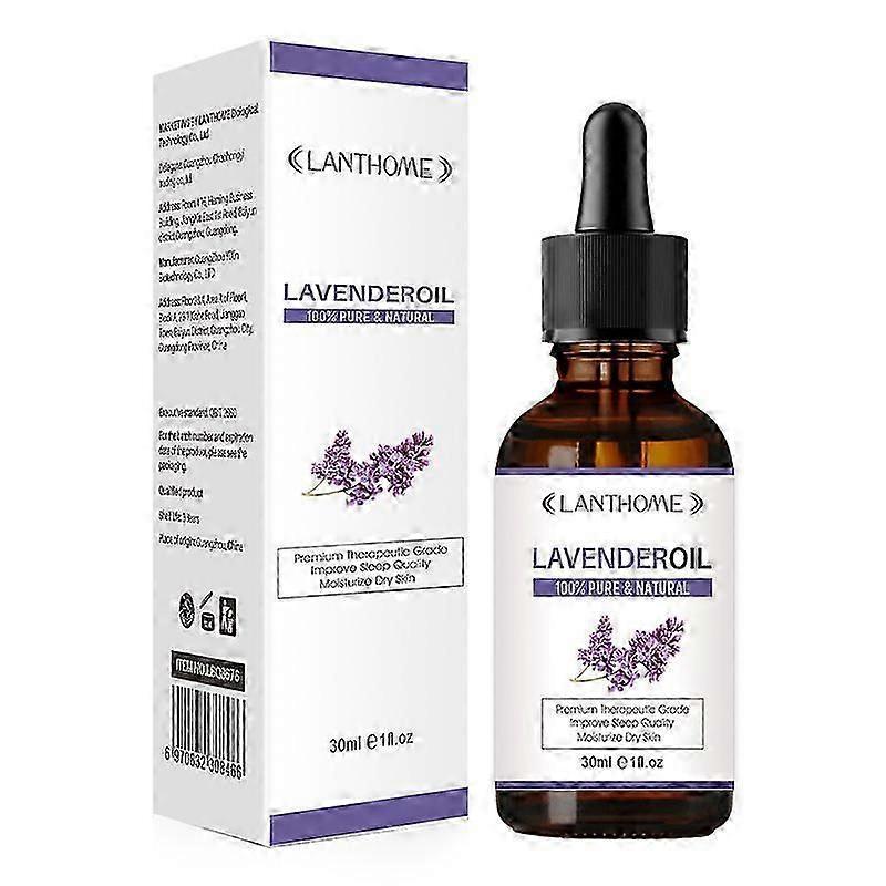 Natural Aromatherapy Oil 30ml , 2Pcs Lavender Essential Oils for Better Sleep