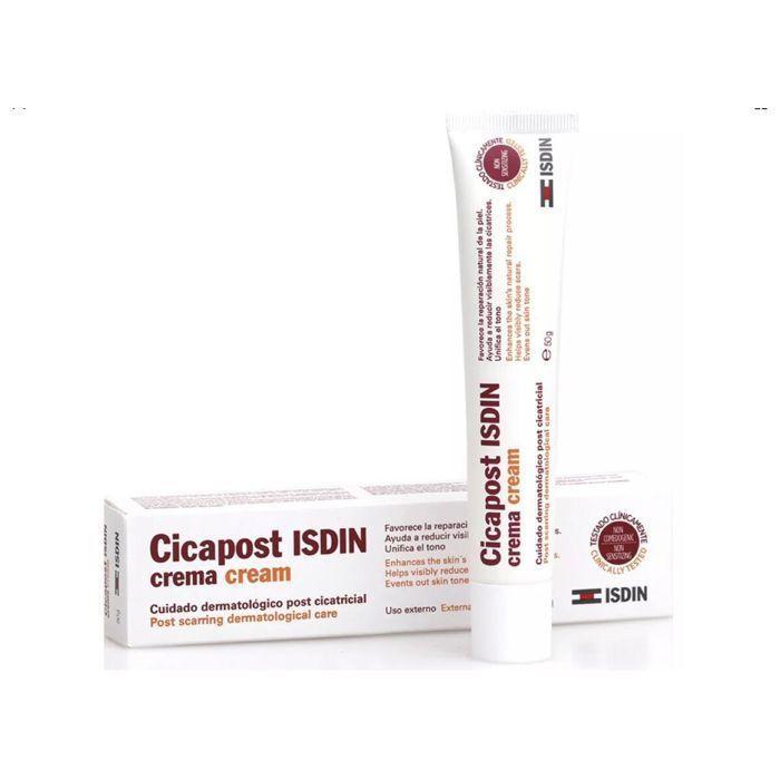 Crème Réparatrice - Isdin - Cicapost - 50 Ml - Sans Parabène - Pour Tous Types De Peau
