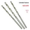 Extra langer Spiralbohrersatz: Größen 3 mm bis 14 mm für Holz- & Metallbohren, Länge 200 mm