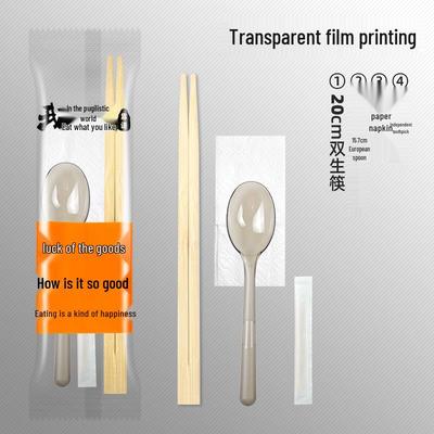 Einweg-Plastikbesteck-Set