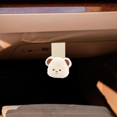 Glove Box Hook For Bag Cute Animal Auto Co-Pilot Hanger Glove Box Hook Organizer Bag Holder Storage Hanger Clip For Interior
