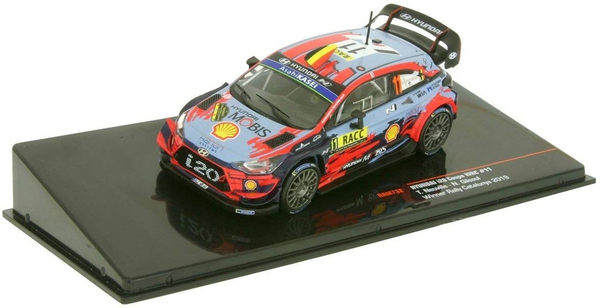 

IXO Hyundai i20 Coupe WRC 2019 Rally Catalunya Winner 1/43 #11 T.Neuville/N.Gilsoul