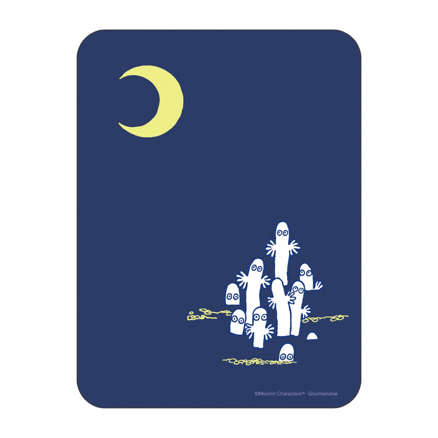 

Гурман Муми-тролль Хаттифаттены Ярмарка Коврик для мыши Хаттифаттены MMN-258A