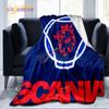 Scania rzuć Koc Strona główna Prześcieradło Narzuta na sofę Salon Biuro Koc na przerwę obiadową Miękki koc termiczny na co dzień, który można prać.