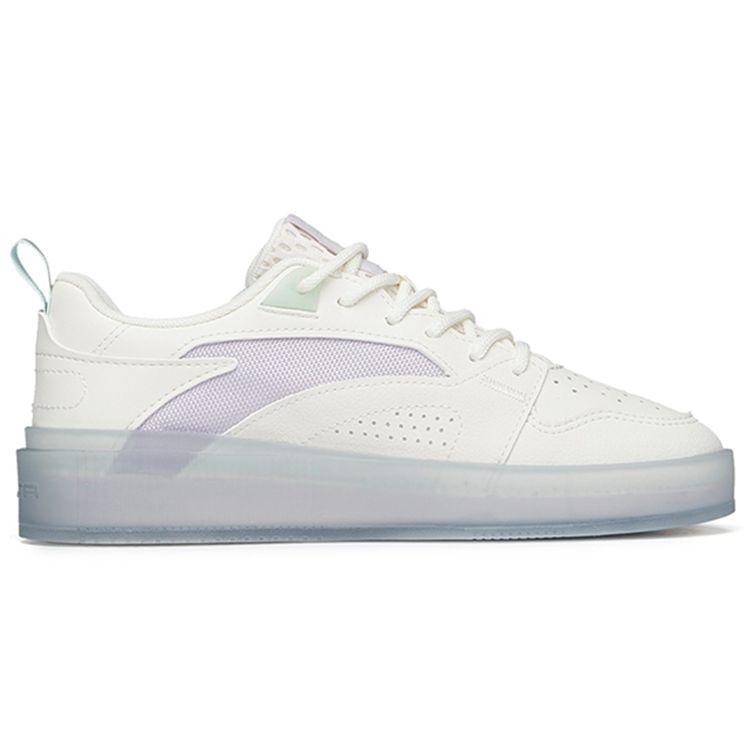 Anta Care Bears Love Bear X Fabric Synthetic Leather TPU Non-Slip Shock Absorbing Wear-Resistant Breathable Low-Top Sneakers 122228040-2