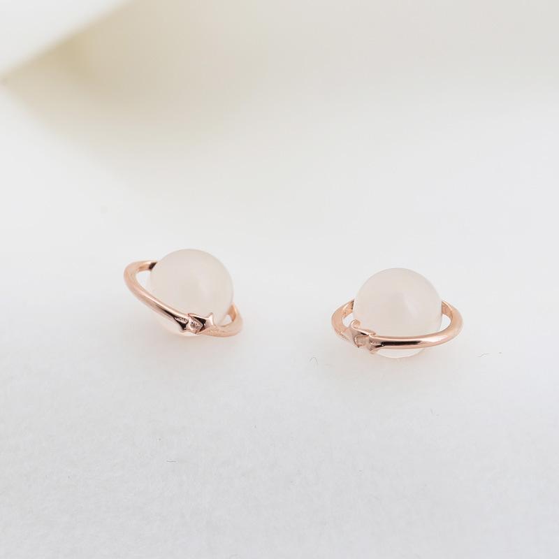 

Серьги «Планета кошачьего глаза» для женщин, новые трендовые осенне-зимние простые модные нишевые дизайнерские уши