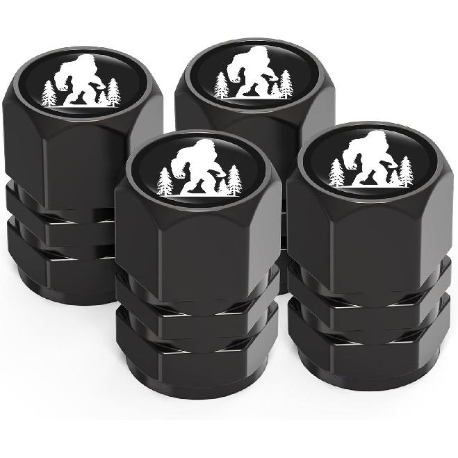 4 Pcs for Puerto Rico Rican Frog Tire Valve Stem Caps Universal Metal Air Stem Cover Accessories for Cars, SUV, Truck, Motorcycles,Bicycles