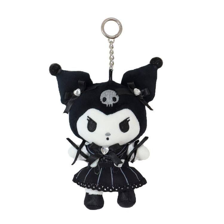 Adorable Japanese Kuromi My Melody Cinnamoroll Plush Doll Bag Pendant Soft Toy