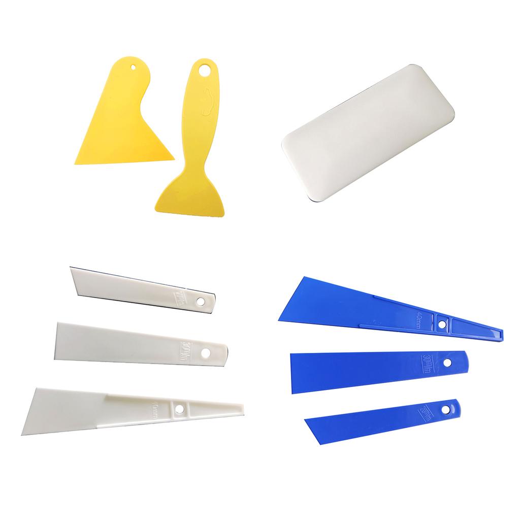 Plastic Paint Scraper 20mm/30mm/40mm Scraper with Long Handle Plastic Scraper Putty Knife Wallpaper Tools for Applying