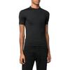 Balenciaga Super Tight Shiny Fitted T-Shirt 'Black' Men's 720458TNVI21000