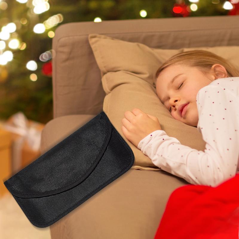 

Cell Phone Anti-Spying Bag Car Key FOB Signal Blocking Bag Shielding Cage Pouch Wallet Case Anti-Tracking Blocker Protection CN