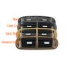Car Front Rear Air Conditioning Left Right AC Vent Grille Outlet Panel Trim For Porsche Cayenne 955 9PA 2003-2009 9555522630
