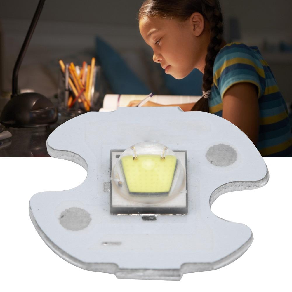 3PCS 3V High Power LED Chip White Light Light Source Lamp Beads COB Light Source  Outdoor Lighting