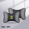 2pcs New Car Seat Headrest Neck Pillow Interior Accessories For Ferrari F430 Stradale Roma 488 Spider SF90 LaFerrari Portofino WM5