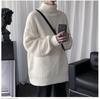 Men's Deer Plush High Collar Sweater – Hong Kong & Japanese Style Student Favorite