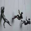 Подвеска «Персонаж-скалолаз» Настенное украшение Аксессуары для украшения дома Фигурки Эстетический декор комнаты