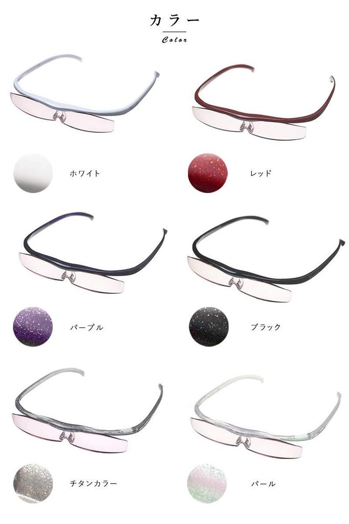 Hazuki Hazuki Loupe Cool Color Lens Black Gray 1.32x