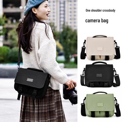 Bolsa de Cámara Portátil Impermeable para Canon, Sony, Fuji, Nikon SLR/Sin Espejo - Bolso de Hombro Único para Fotografía