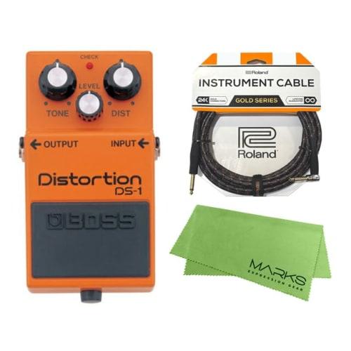 

[Roland Cable + Cross Set] BOSS Distortion DS-1 Distortion