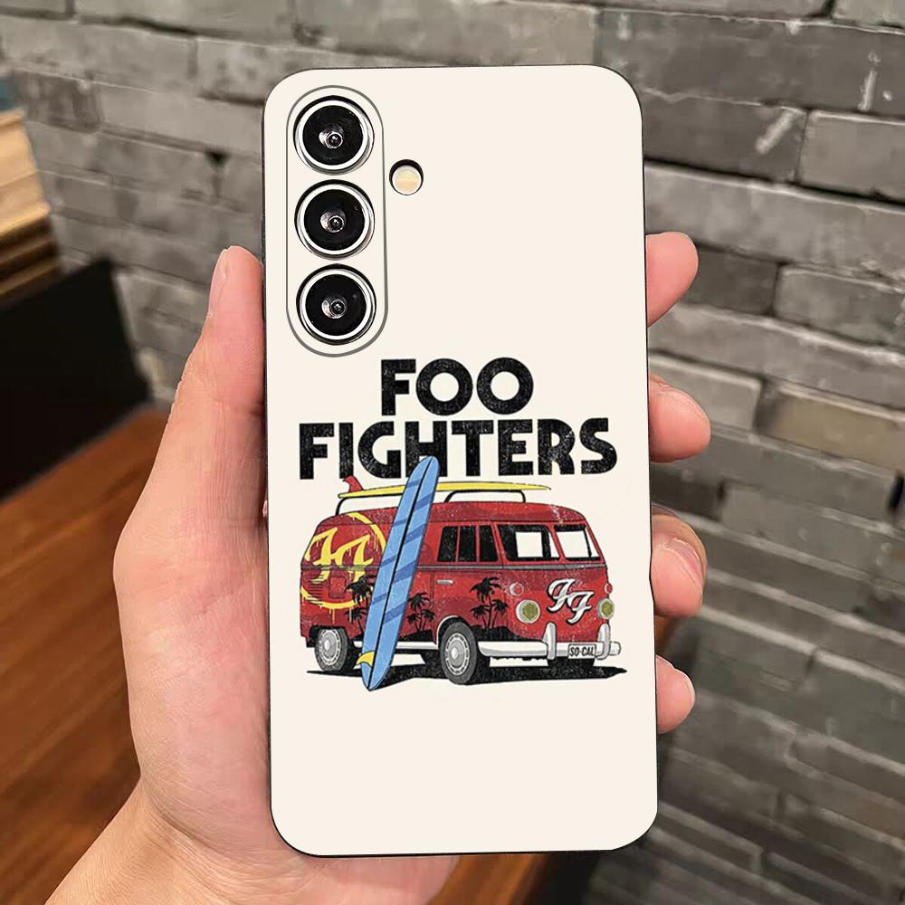 F-Foo F-Fighters Band Phone Case For Samsung S25 Edge S24 S23 S22 S21 S20 Ultra Plus Fe Galaxy A54 A53 A34 A25 A16 Silicon Cover