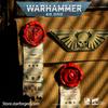 Starforged Genuine Warhammer 40K Game Peripheral Badge Space Marines Purity Seal Set 2 Brooch Boys Gifts Collection Accessories
