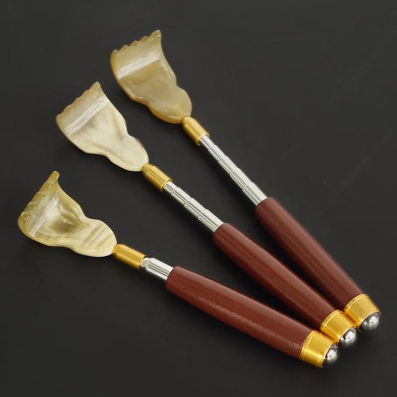Natural Yak Horn Back Scratcher Massager