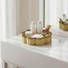 2 Pieces Paper Rope Basket Decorative Rattan Tray Basket Imitation Rattan Tray Natural Look Home Storage Eco-Friendly