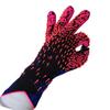 1 Pair Convenient Non-slip Texture Sweat Absorption Football Goalie Gloves Full Finger Soccer Goalie Goalkeeper Gloves Sports Accessories