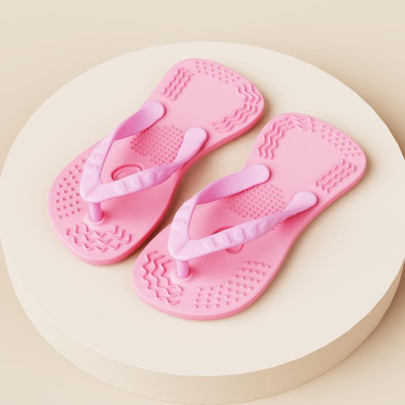 Dog Silicone Teething Toys Flip-Flop Shaped Teething Toy for Small Medium-sized Dogs Textured Silicone Toy Clean Molar Teeth