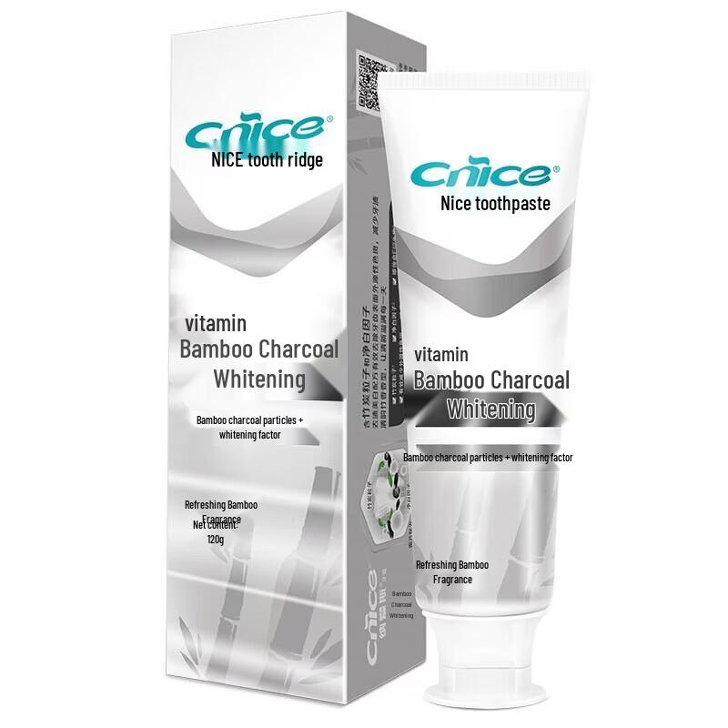 NICE Bamboo Charcoal Whitening Toothpaste