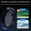 52mm Mobile Phone Polarizing Filter Magnetic Remove Reflections CPL Phone Filter Reduce Glare Circular Phone Filter Lens