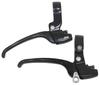 ARAi Aluminum Brake Lever Black AF200 Set of Left and Right Asymmetrical Design Lever Caliper Brake Grip Shifter Compatible - (Right Compatible,