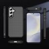 Fashion Carbon Fiber Anti-Fingerprin Case for Samsung Galaxy S25 Ultra S24 S23 Plus S 25 24 Phone Bag