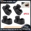 4PCS Door Switch Cover Parts Replacement Parts Car Door Switch Cover Parts For Nissan Patrol GQ Y60 GU Y61 253685L300