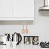 360 Degree Rotation Utensil Hanging Rack Stainless Steel Coat Hangers Sundries Hooks  Bathroom