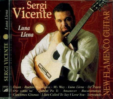 

CD SERGI VICENTE - Luna Llena 8425724121756 Open Records Non Japan Classical Used