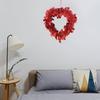 Liebesherz Krappkranz Valentinstagsdekorationen Fenster Wand Tür Hängend Dekorativ Hochzeitsrequisite