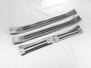 BRIGHTZ Crown Sport AZSH36W AZSH37W Stainless Steel Inner Entrance Molding 4PC Satin Silver AZSH 36 AZSH 37 Crown Sport ENT-MOL-168