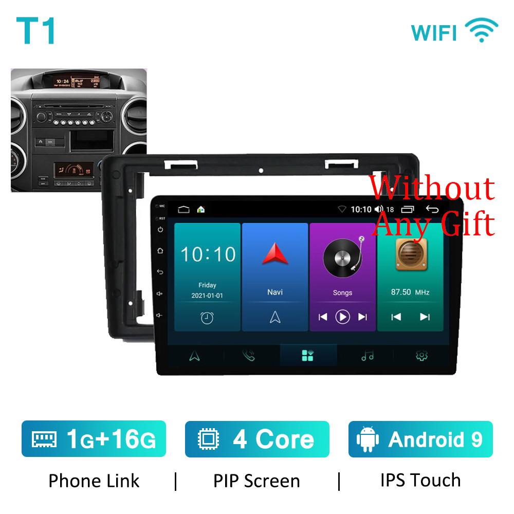 Car Radio Stereo Android 10 CarPlay For Citroen Berlingo 2 B9 Peugeot Partner 2008-2025 Multimedia Video Player GPS Autoradio HU