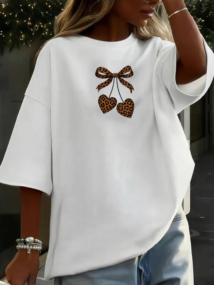 

Chicago 27 California Letter Prints Cotton TShirts Women Summer Short Sleeve Tops ONeck Oversize T Shirt Casual Womans Clothes S