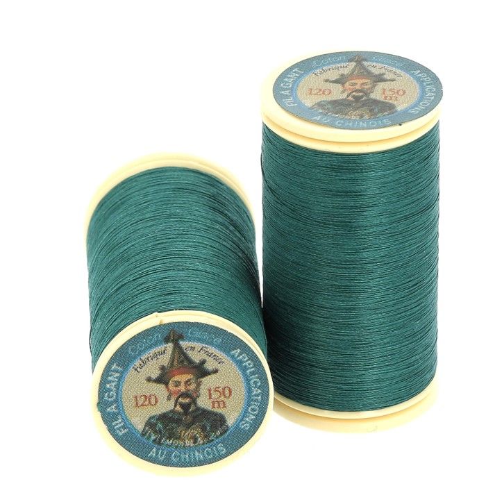 Lot de 6 bobines de fils glacés à gant spécial patchwork - Att 879