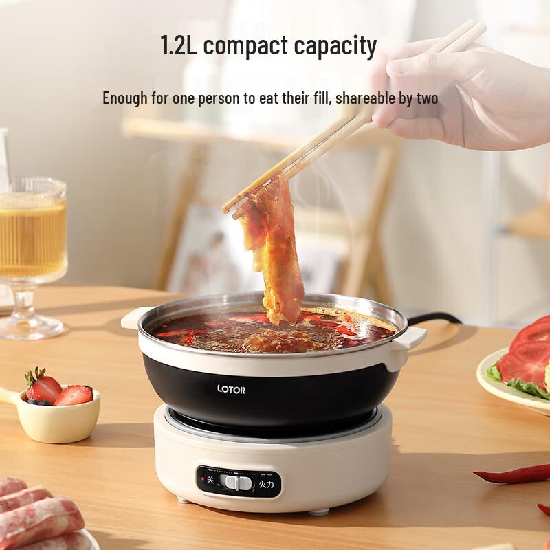 LOTOR Portable Foldable Electric Multi-Cooker CN Plug (adapter Included)