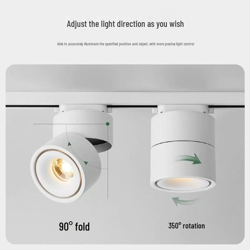 Intelligent Dimming LED Track Light for Shops and Homes