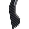 Carbon Fiber Steering Wheel Cover Molding Trims Accessoriess For -2025 Chevy Silverado Blazer -2024 Tahoe Suburban (Side Trim)
