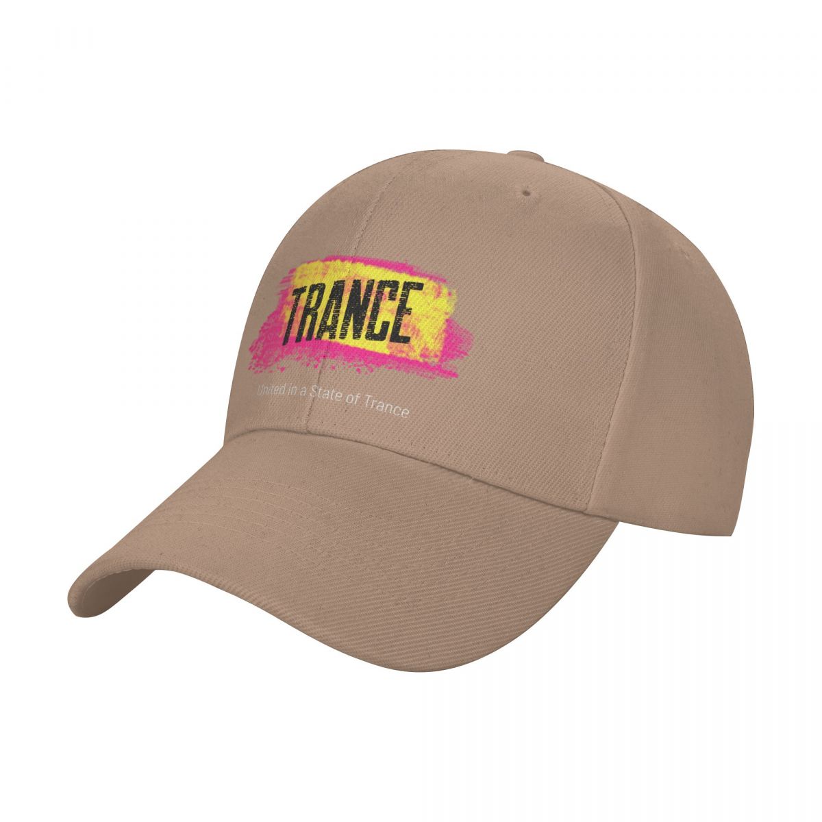 

Trance - United in a State of Trance - Trance Music Cross design Baseball Cap Christmas Hat Hats For Men Women s